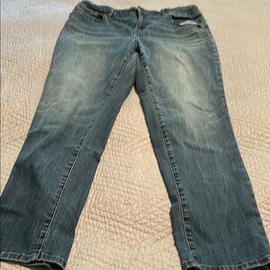 Chico's Straight Leg Blue Jeans